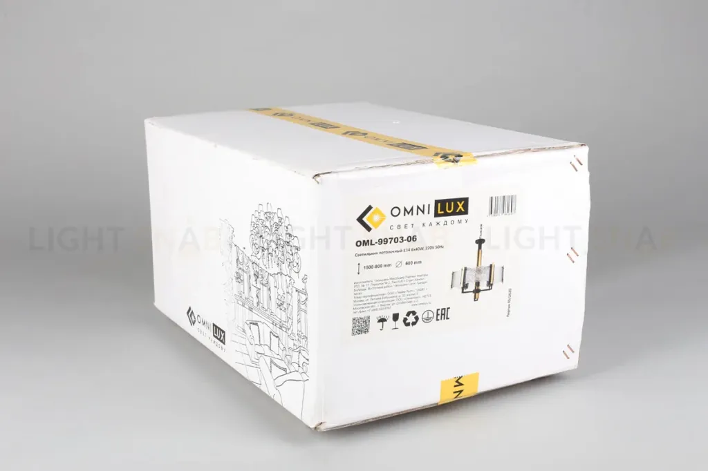 Подвесная люстра Omnilux Onte OML-99703-06 OML-99703-06