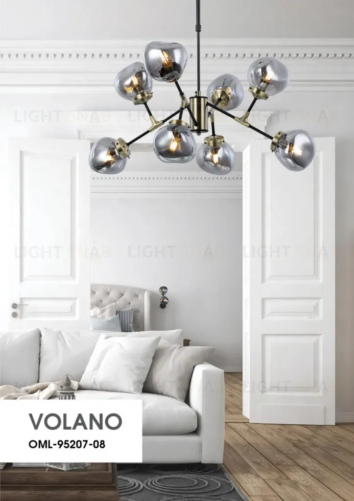 Люстра на штанге Omnilux Volano OML-95207-08 OML-95207-08