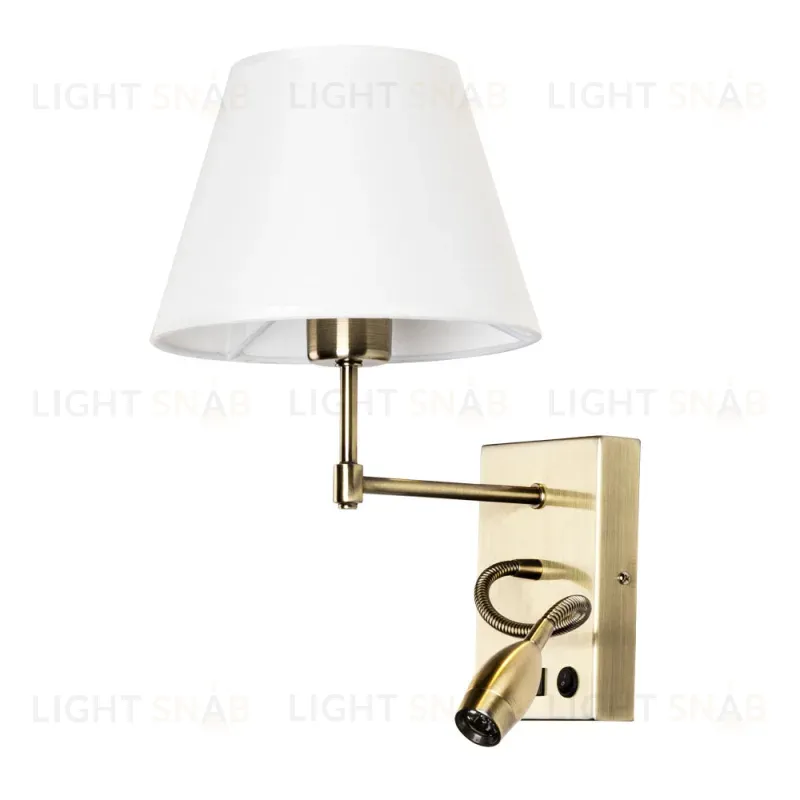 Бра Arte Lamp ELBA A2581AP-2AB A2581AP-2AB