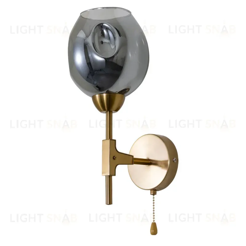 Бра Arte Lamp Yuka Smoky A7759AP-1PB A7759AP-1PB