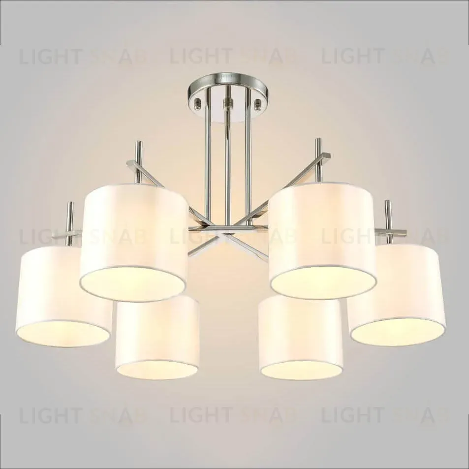 Потолочная люстра Crystal Lux Sergio PL6 Nickel Sergio PL6 Nickel