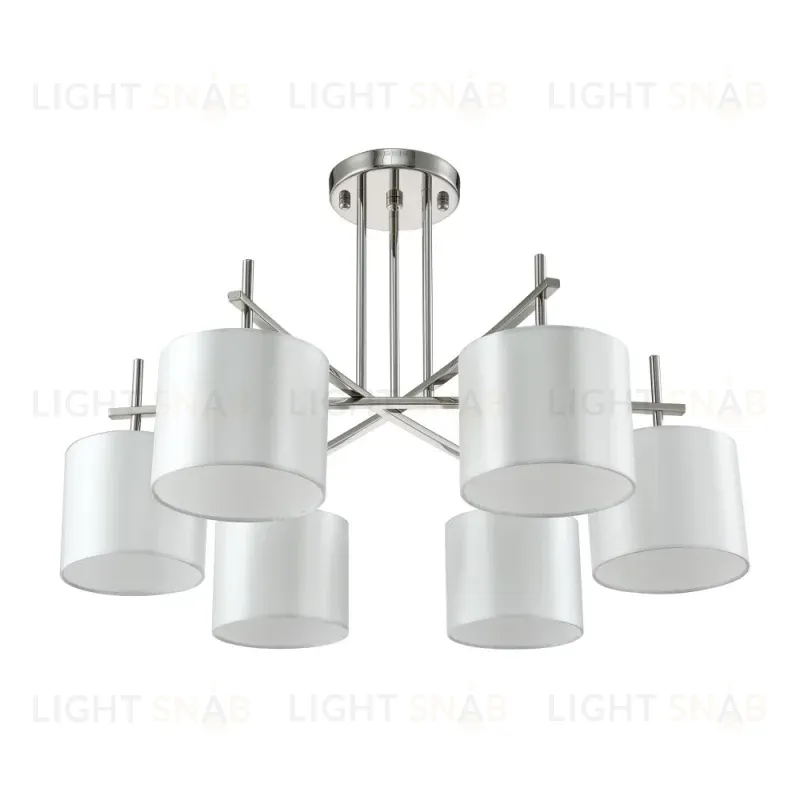 Потолочная люстра Crystal Lux Sergio PL6 Nickel Sergio PL6 Nickel