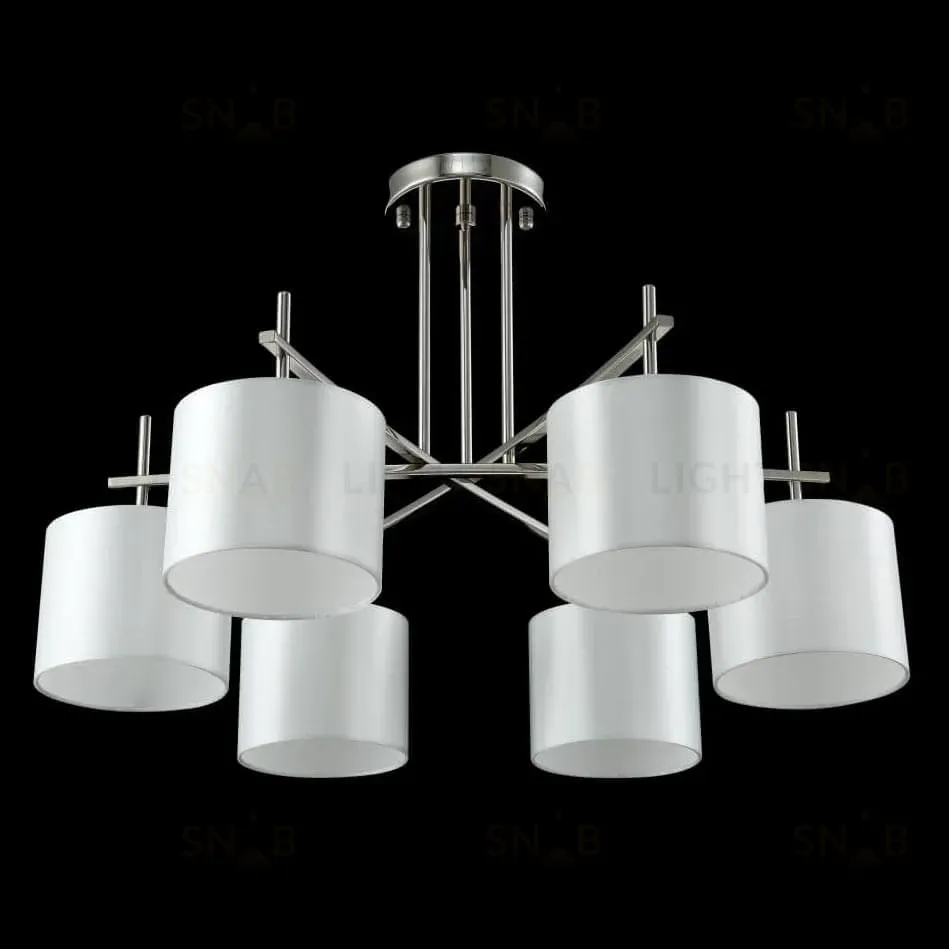 Потолочная люстра Crystal Lux Sergio PL6 Nickel Sergio PL6 Nickel