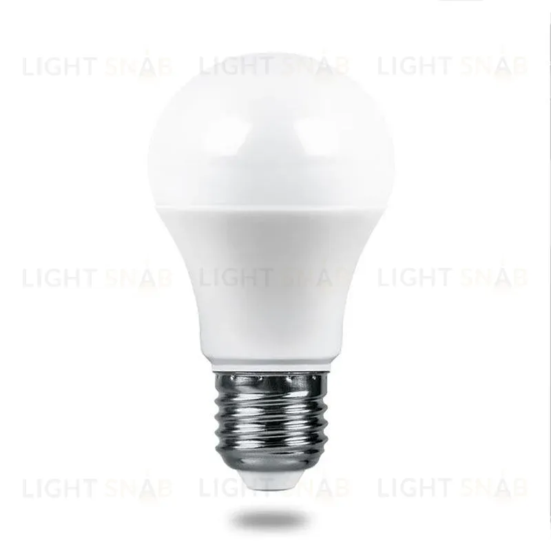 Лампа светодиодная Feron E27 7W 4000K груша матовая LB-1007 38024 38024