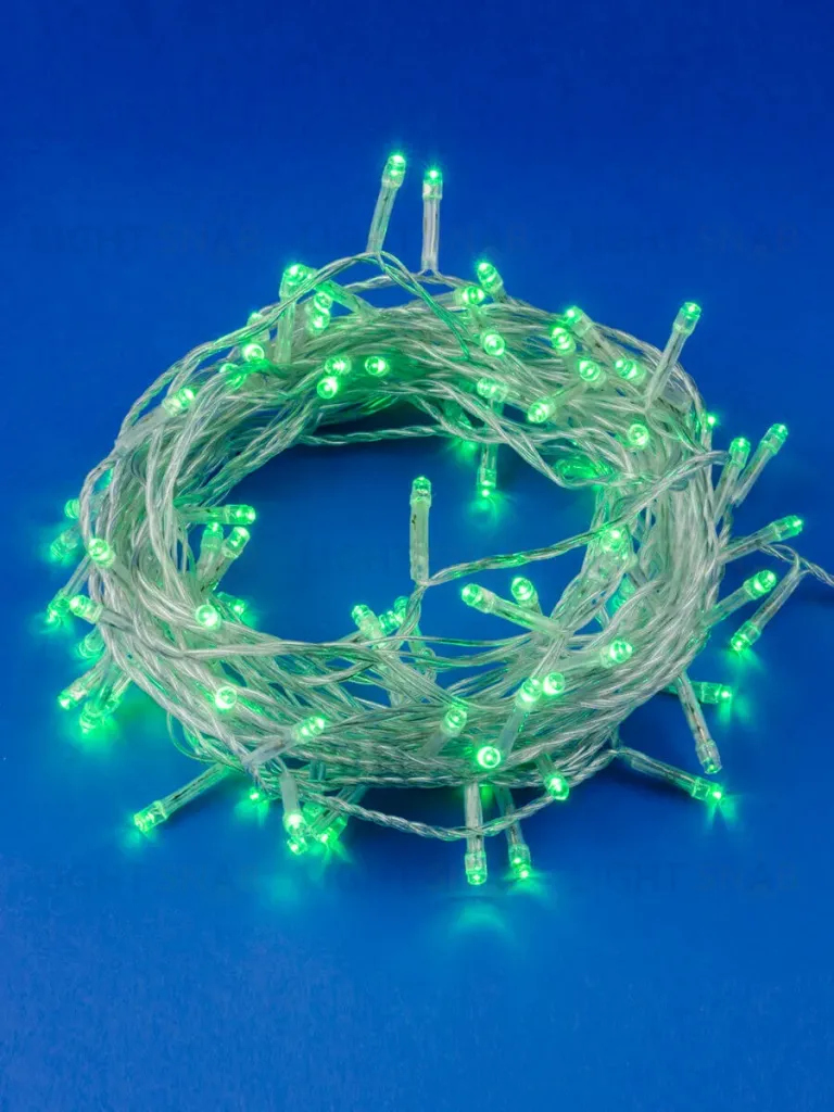 Светодиодная гирлянда (UL-00007198) Uniel 220V зеленый ULD-S1000-100/DTA Green IP20 ULD-S1000-100/DTA Green IP20