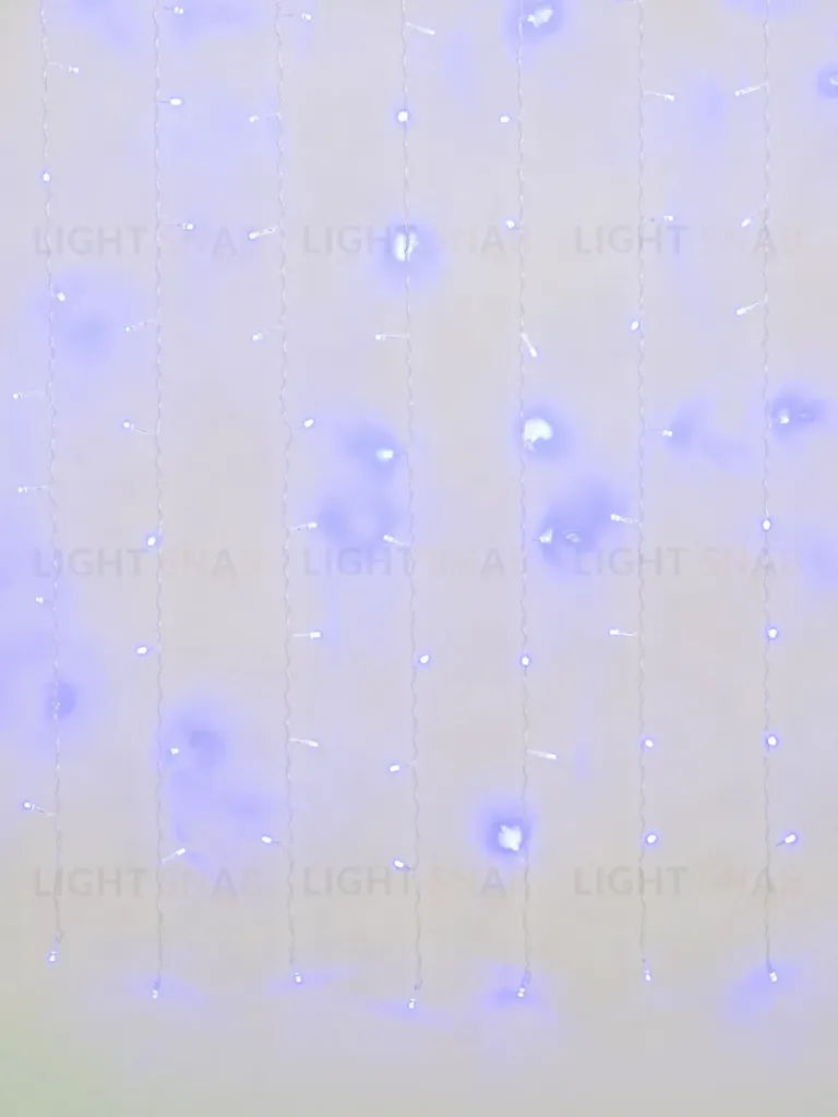 Уличная светодиодная гирлянда (UL-00007211) Uniel занавес 220V синий ULD-C3020-240/STK Blue IP44 ULD-C3020-240/STK Blue IP44