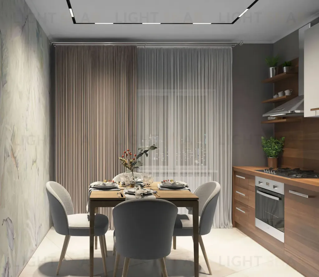Трековый светодиодный светильник Denkirs DK8003-BK DK8003-BK