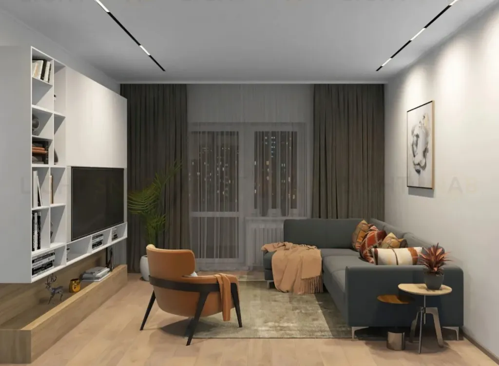 Трековый светодиодный светильник Denkirs DK8004-BK DK8004-BK