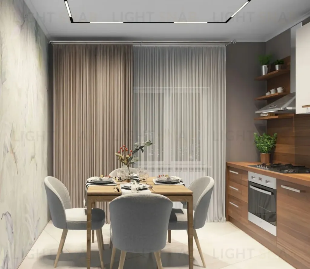 Трековый светодиодный светильник Denkirs DK8004-BK DK8004-BK