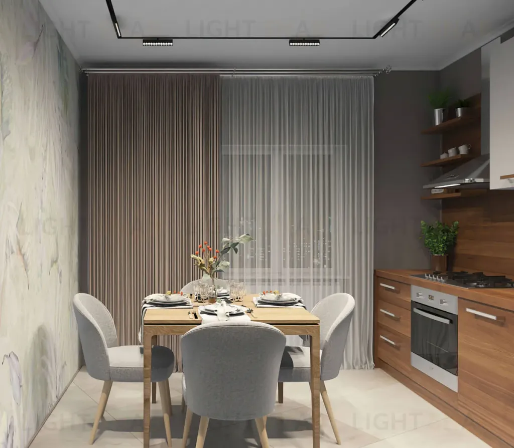 Трековый светодиодный светильник Denkirs DK8006-BK DK8006-BK