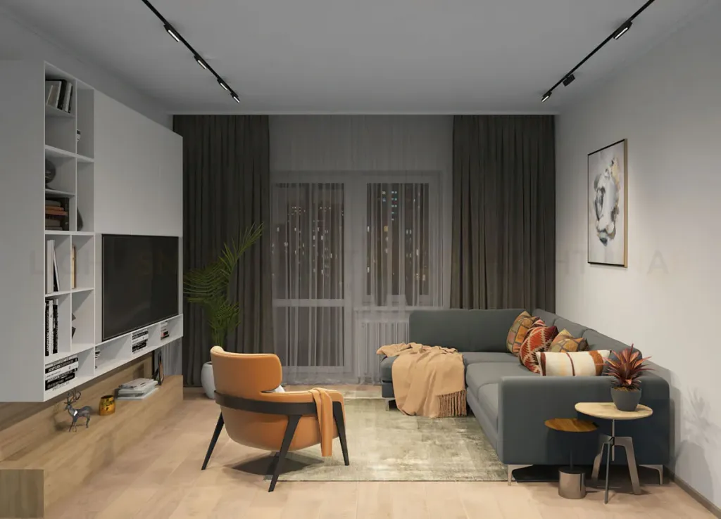 Трековый светодиодный светильник Denkirs DK8006-BK DK8006-BK