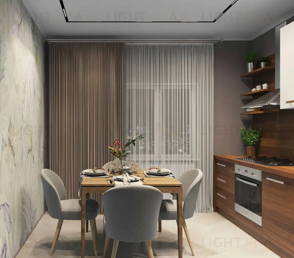 Трековый светодиодный светильник Denkirs DK8001-BK DK8001-BK