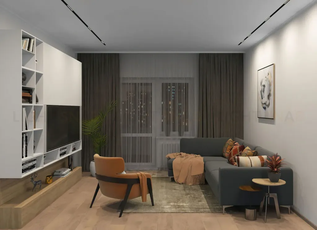 Трековый светодиодный светильник Denkirs DK8001-BK DK8001-BK