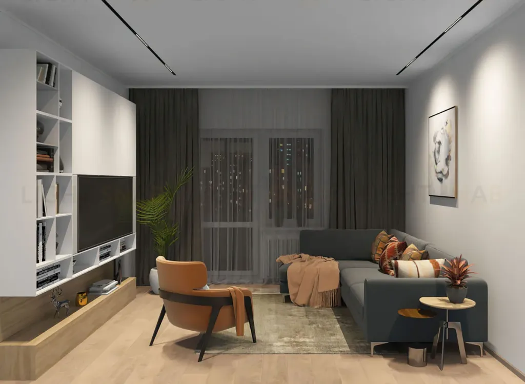 Трековый светодиодный светильник Denkirs DK8002-BK DK8002-BK