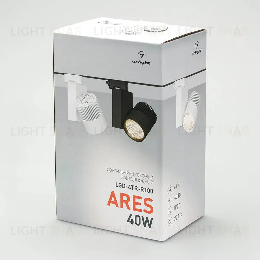 Трековый светодиодный светильник Arlight LGD-Ares-4TR-R100-40W Day4000 025537 025537