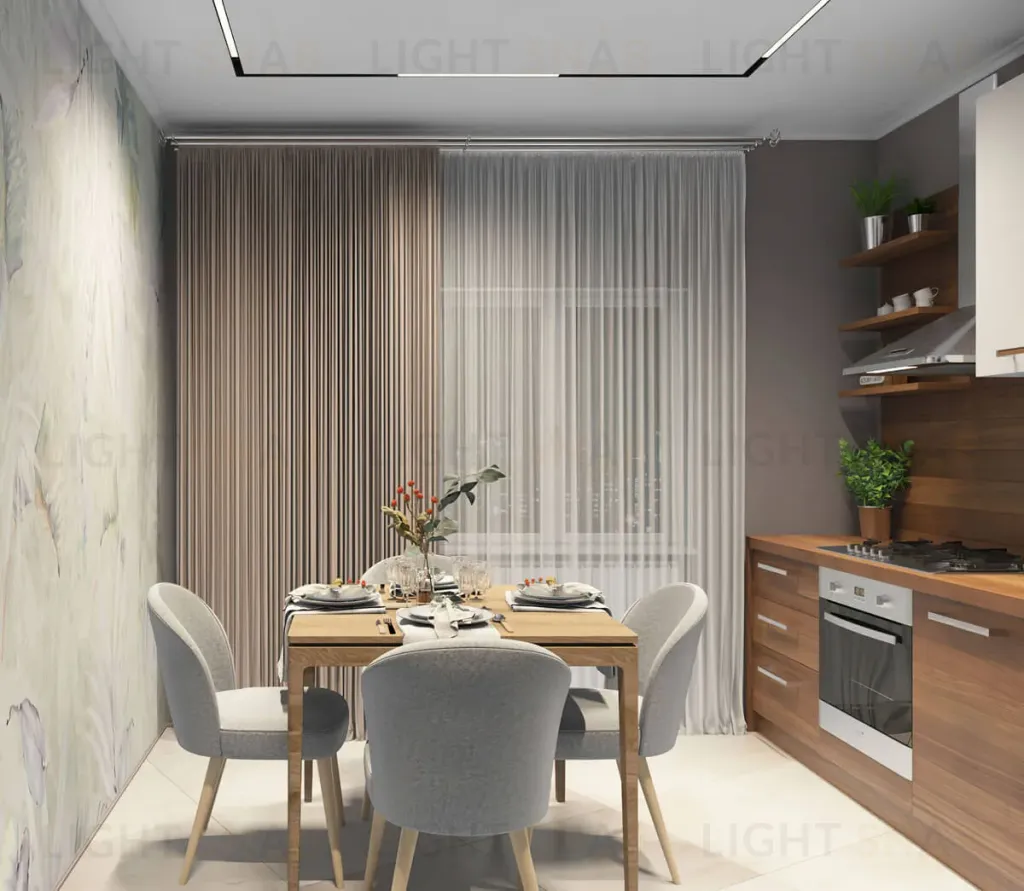 Трековый светодиодный светильник Denkirs DK8005-BK DK8005-BK