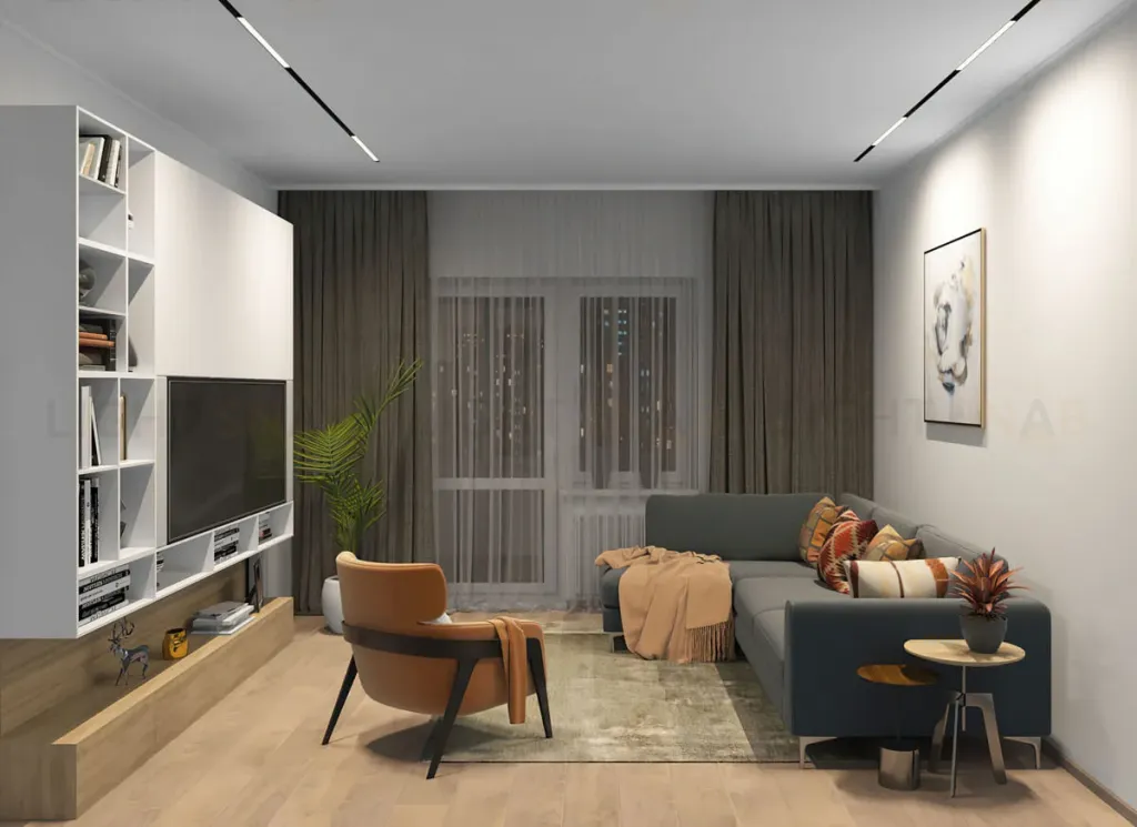 Трековый светодиодный светильник Denkirs DK8005-BK DK8005-BK