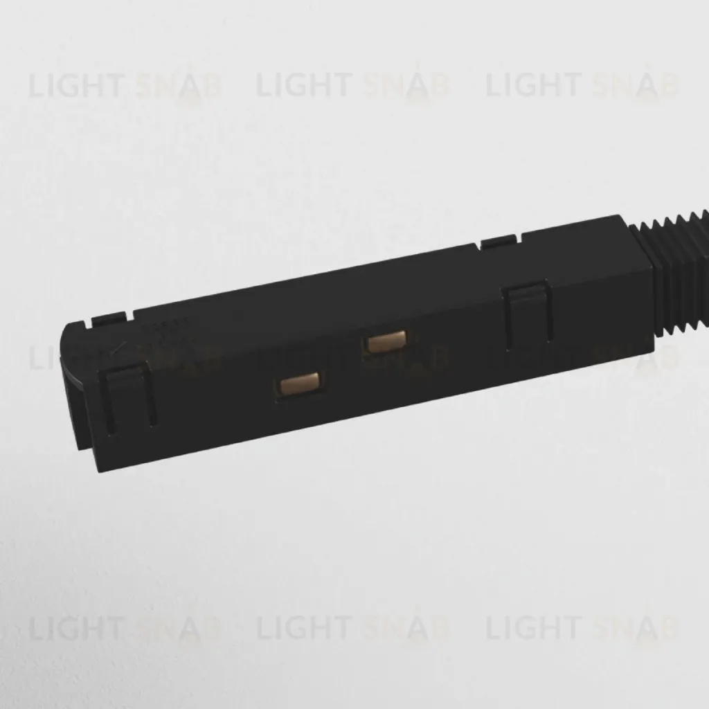 Прямой коннектор питания Maytoni Magnetic track system TRA004PC-22B TRA004PC-22B