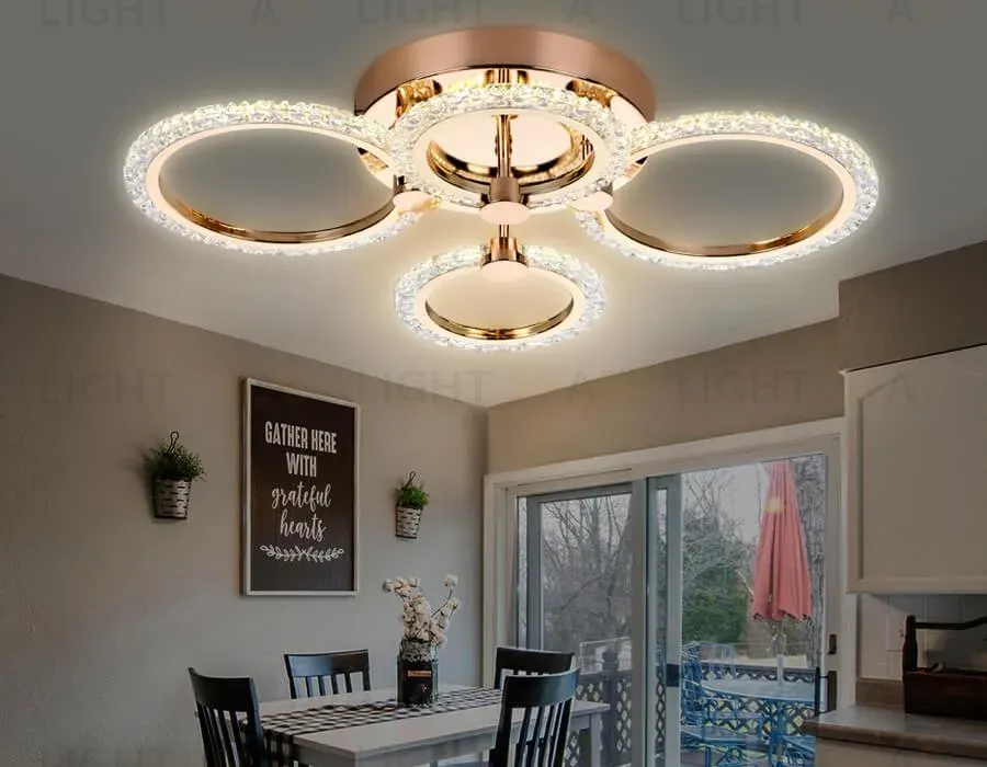 Потолочная светодиодная люстра Ambrella Light Acrylica Original FA416 FA416