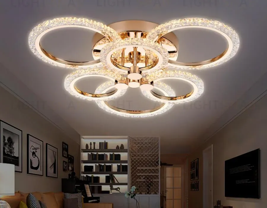 Потолочная светодиодная люстра Ambrella Light Acrylica Original FA418 FA418