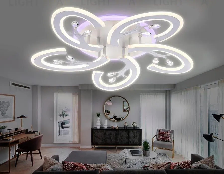 Потолочная светодиодная люстра Ambrella Light Acrylica Original FA512 FA512