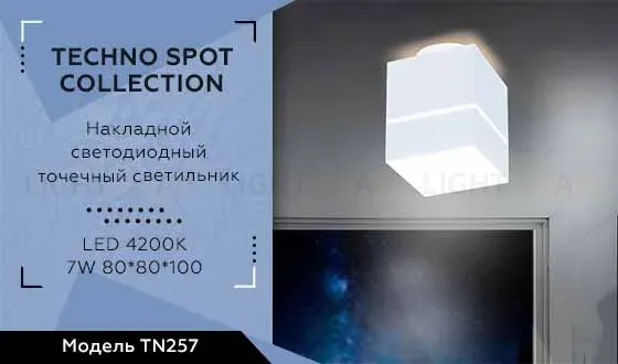 Потолочный светодиодный светильник Ambrella Light Techno Spot TN257 TN257