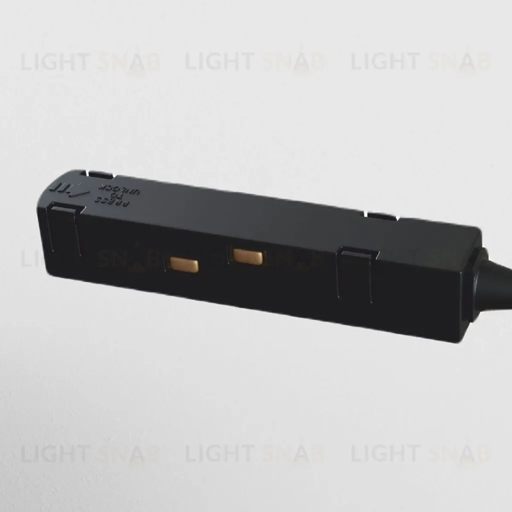 Угловой коннектор питания Maytoni Magnetic track system TRA004CPC-22B TRA004CPC-22B