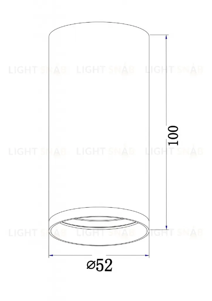 Потолочный светильник Maytoni FOCUS S C052CL-01MG C052CL-01MG
