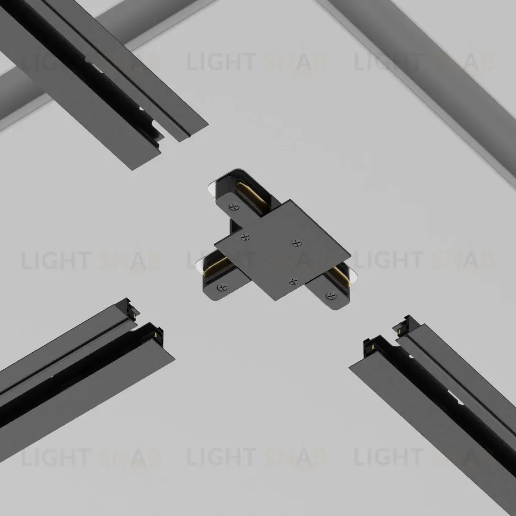 Коннектор T-образный Maytoni Accessories for tracks TRA002CT-11B TRA002CT-11B