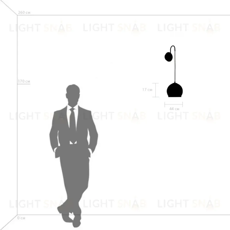 Бра Lightstar Sferico 729611 729611