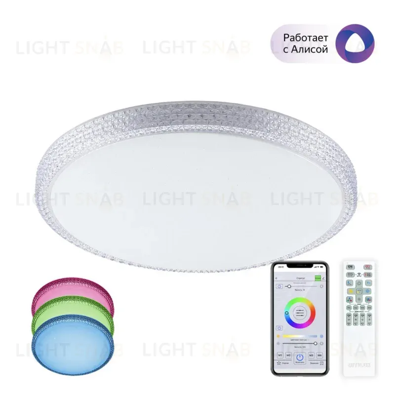 Потолочный светильник Citilux Альпина CL718A80G CL718A80G