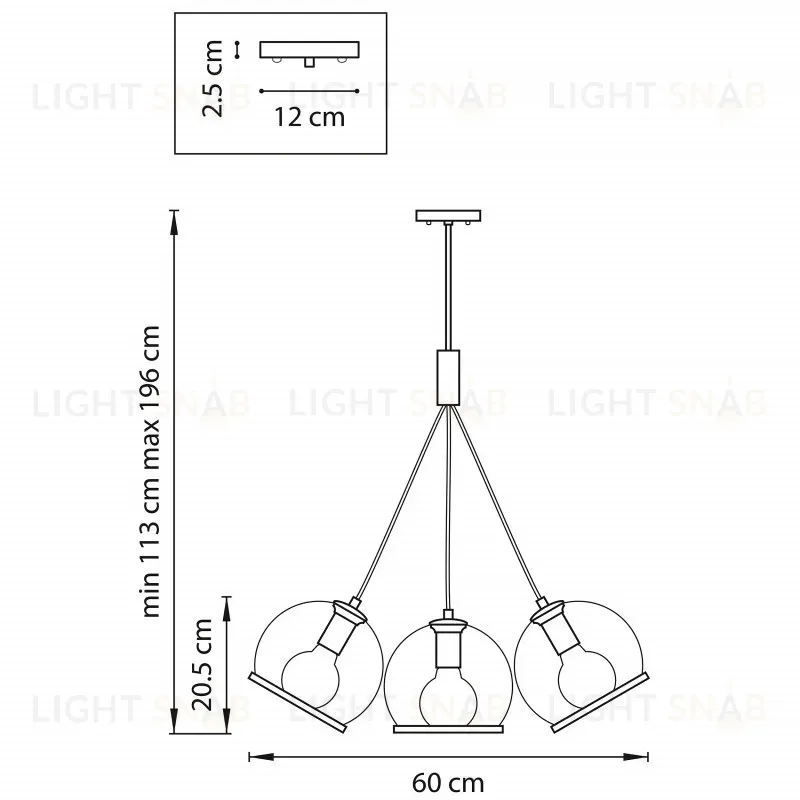 Подвесной светильник Lightstar Sferico 729071 729071
