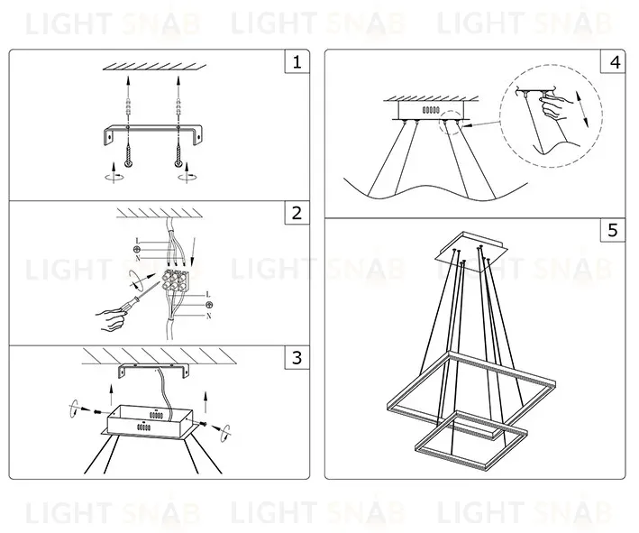 Подвесной светильник Kink Light АЛЬТИС 08227,19(4000K) 08227,19(4000K)