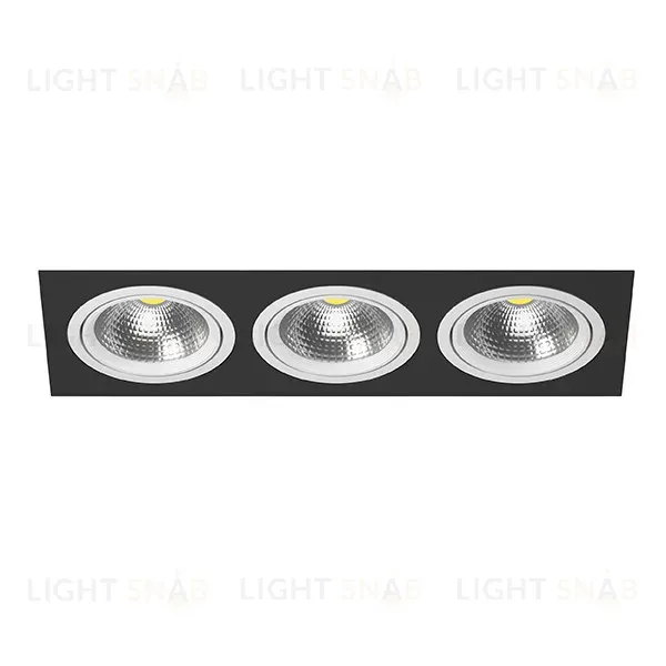 Встраиваемый светильник Lightstar INTERO 111 i837060606 (217837+217906+217906+217906) i837060606