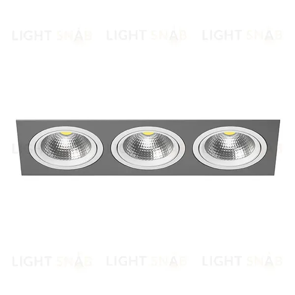 Встраиваемый светильник Lightstar INTERO 111 i839060606 (217839+217906+217906+217906) i839060606