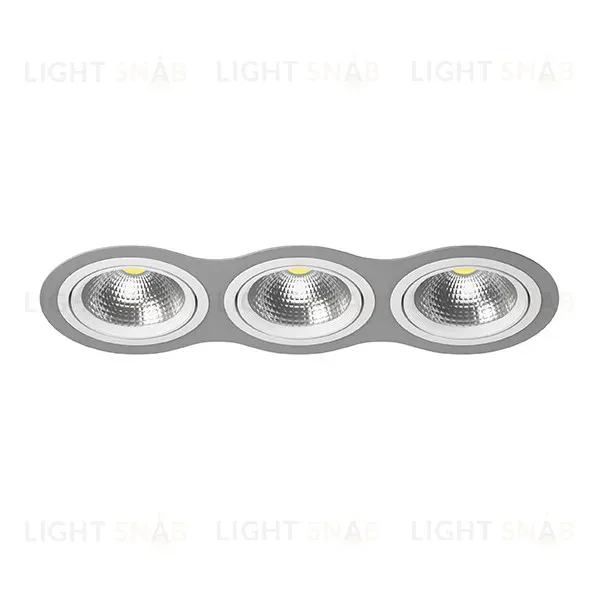 Встраиваемый светильник Lightstar INTERO 111 i939060606 (217939+217906+217906+217906) i939060606