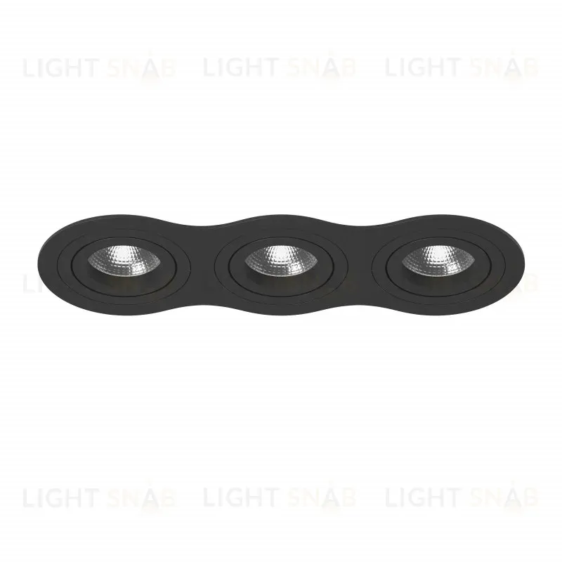 Встраиваемый светильник Lightstar INTERO 16 i637070707 (217637+217607+217607+217607) i637070707