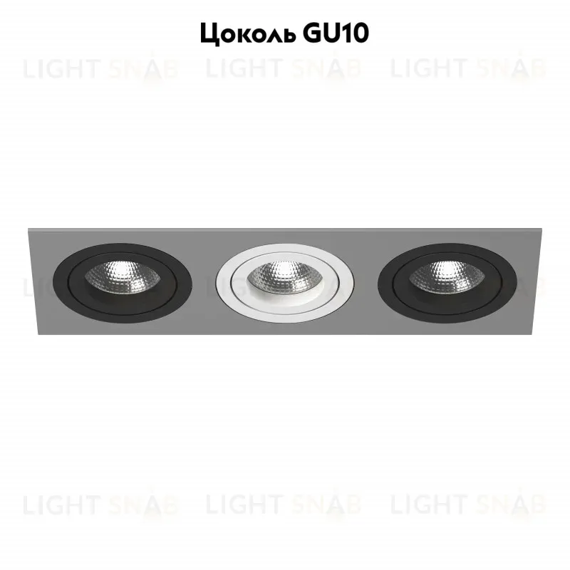 Встраиваемый светильник Lightstar INTERO 16 i539070607 (217539+217607+217606+217607) i539070607