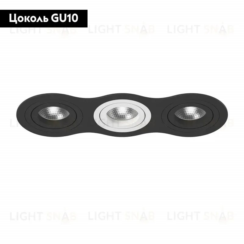 Встраиваемый светильник Lightstar INTERO 16 i637070607 (217637+217607+217606+217607) i637070607