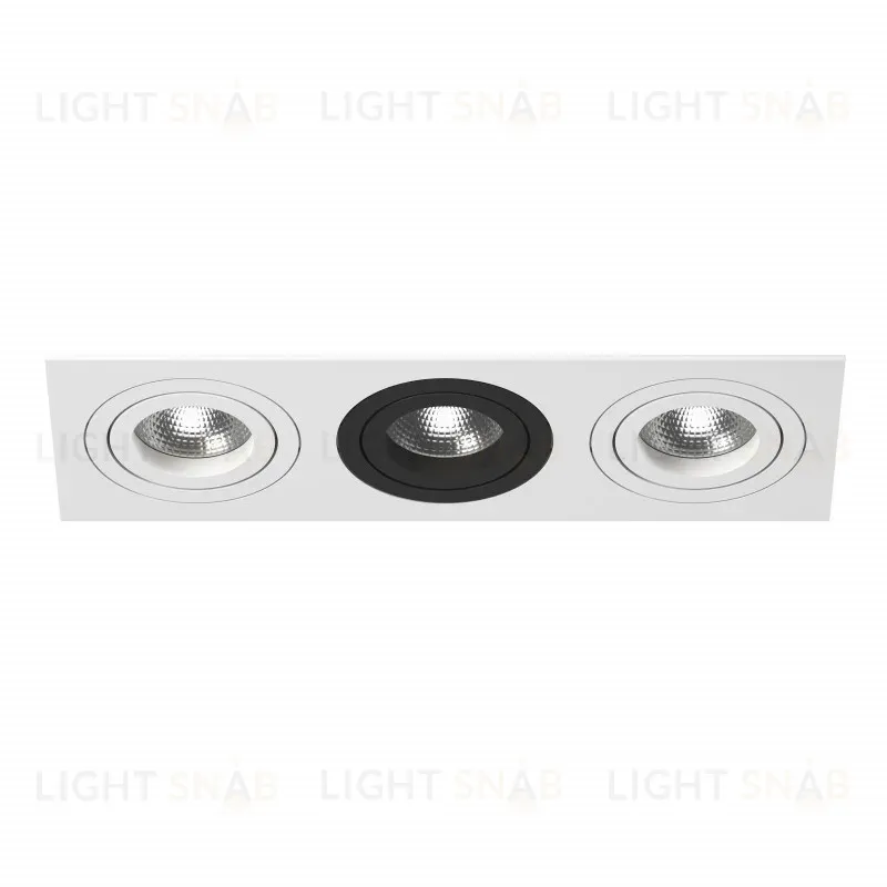 Встраиваемый светильник Lightstar INTERO 16 i536060706 (217536+217606+217607+217606) i536060706