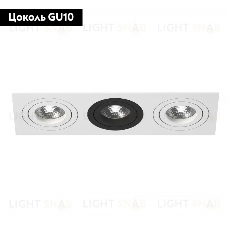 Встраиваемый светильник Lightstar INTERO 16 i536060706 (217536+217606+217607+217606) i536060706