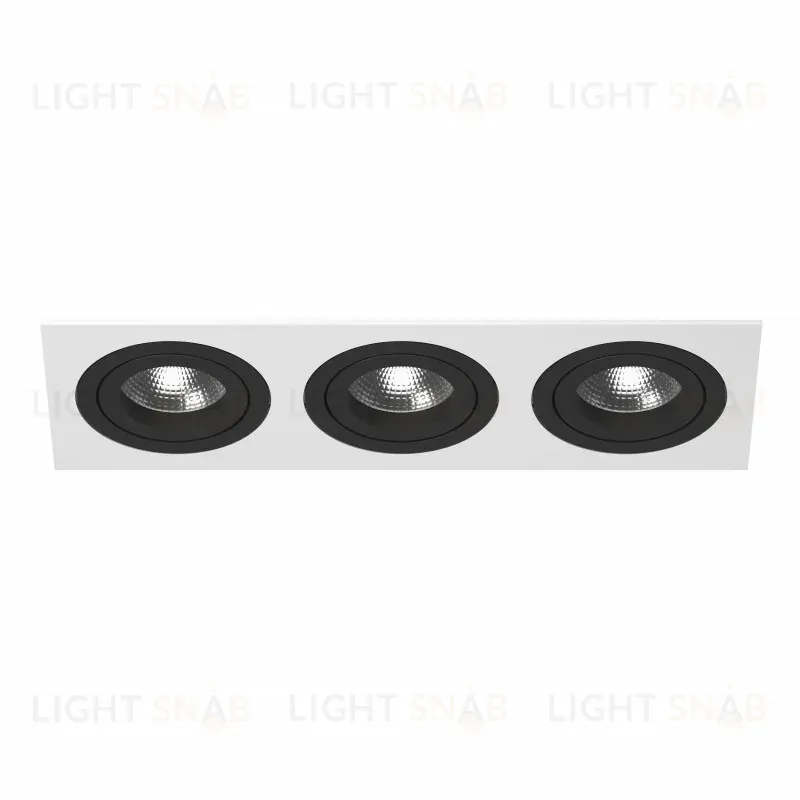 Встраиваемый светильник Lightstar INTERO 16 i536070707 (217536+217607+217607+217607) i536070707