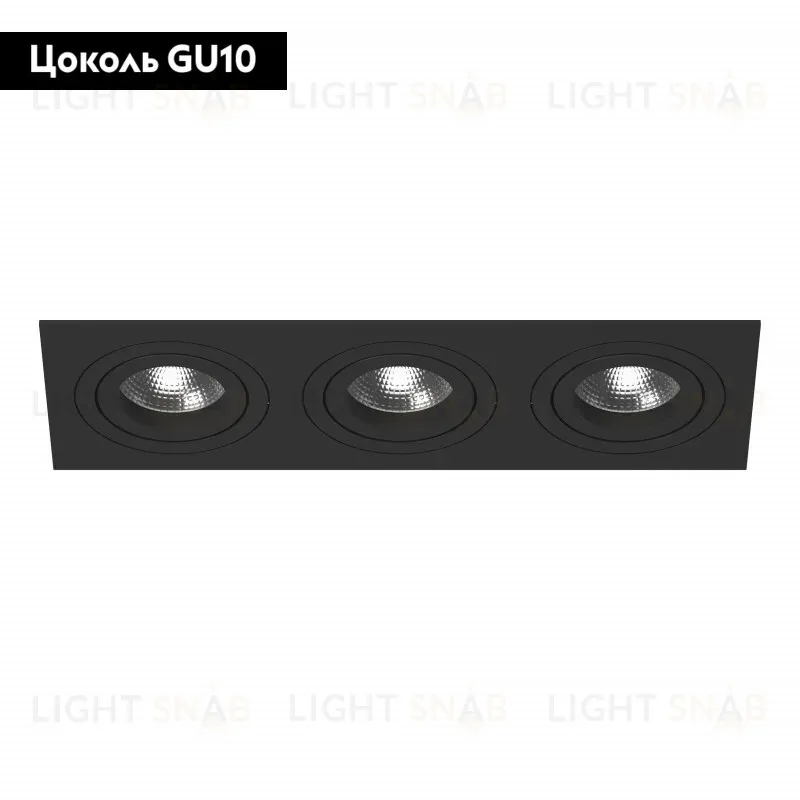 Встраиваемый светильник Lightstar INTERO 16 i537070707 (217537+217607+217607+217607) i537070707