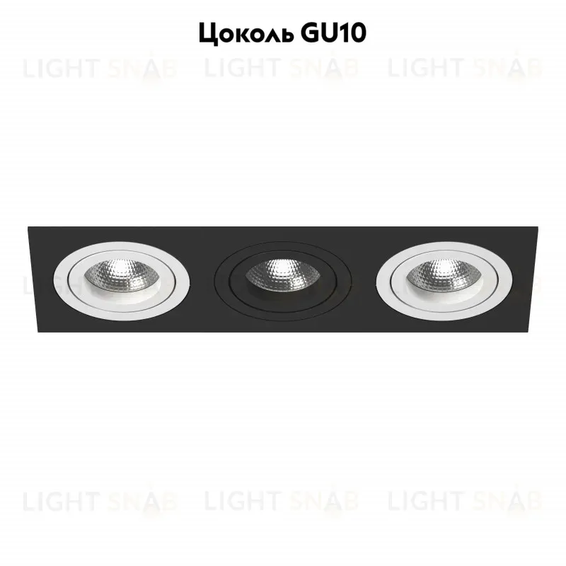 Встраиваемый светильник Lightstar INTERO 16 i537600706 (217537+217606+217607+217606) i537600706