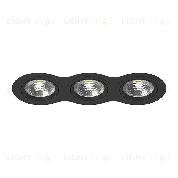 Встраиваемый светильник Lightstar INTERO 111 i937070707 (217937+217907+217907+217907) i937070707