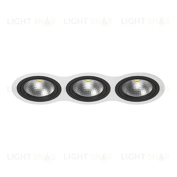Встраиваемый светильник Lightstar INTERO 111 i936070707 (217936+217907+217907+217907) i936070707