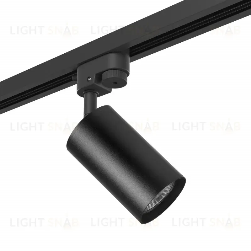 Трековый светильник Lightstar Track 1 black R1T437 (214437+592057) R1T437