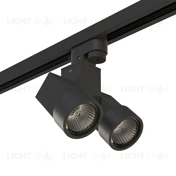 Трековый светильник Lightstar Track 1 black A1T051037 (592027+051037) A1T051037