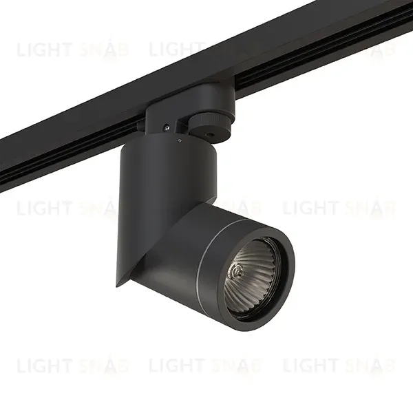 Трековый светильник Lightstar Track 1 black A1T051017 (592017+051017) A1T051017