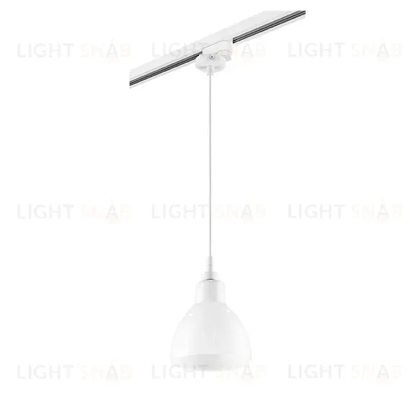 Трековый светильник Lightstar Track 1 white L1T865016 (865016+592006) L1T865016